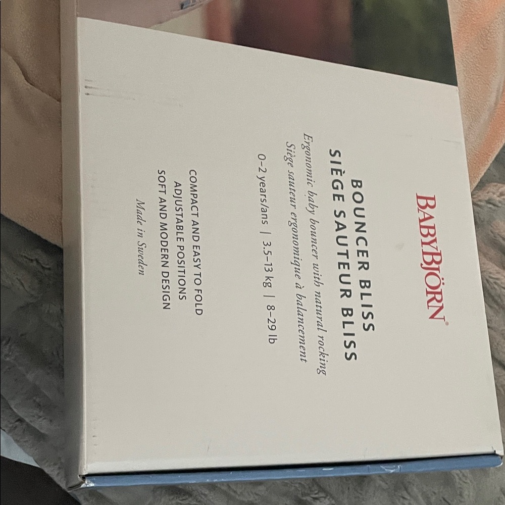 BabyBjörn Bouncer Bliss White